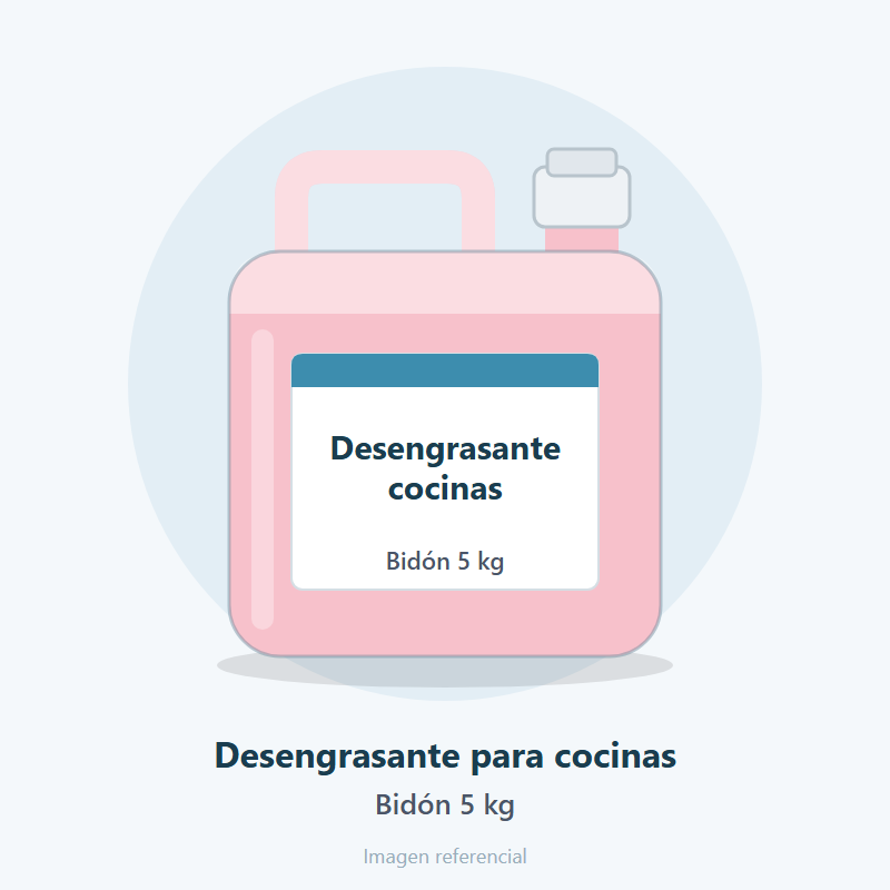 Desengrasante para cocinas