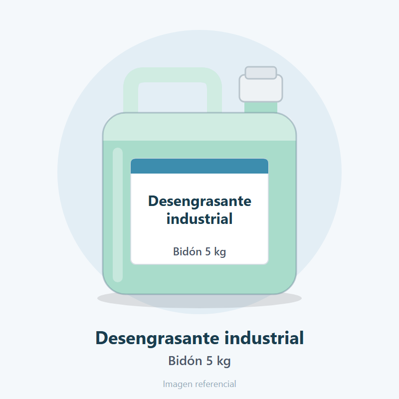 Desengrasante industrial