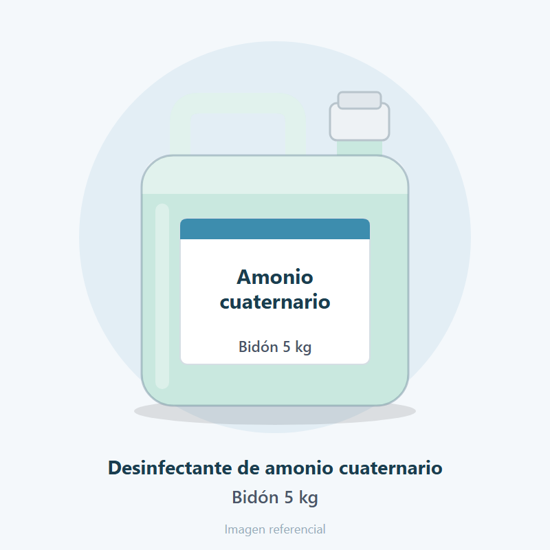 Desinfectante de amonio cuaternario