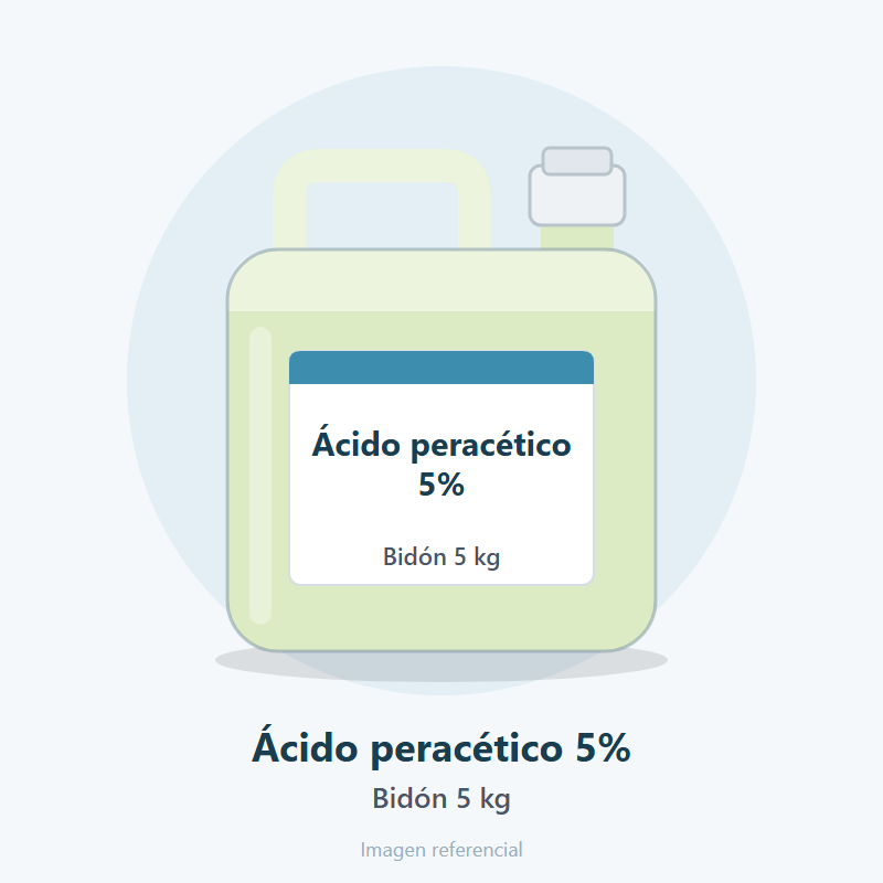 Ácido peracético 5%