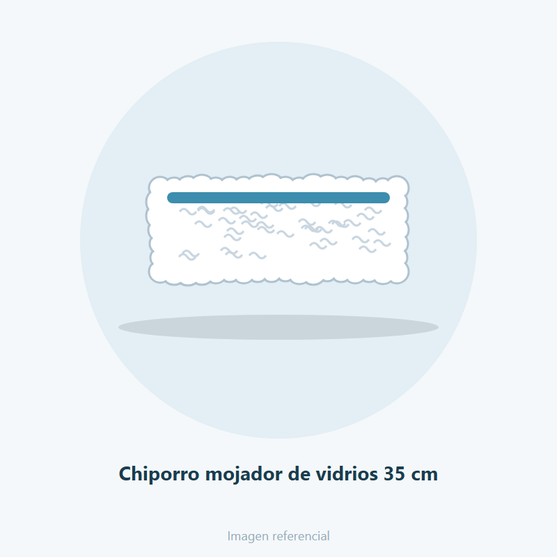 Chiporro mojador de vidrios 35 cm