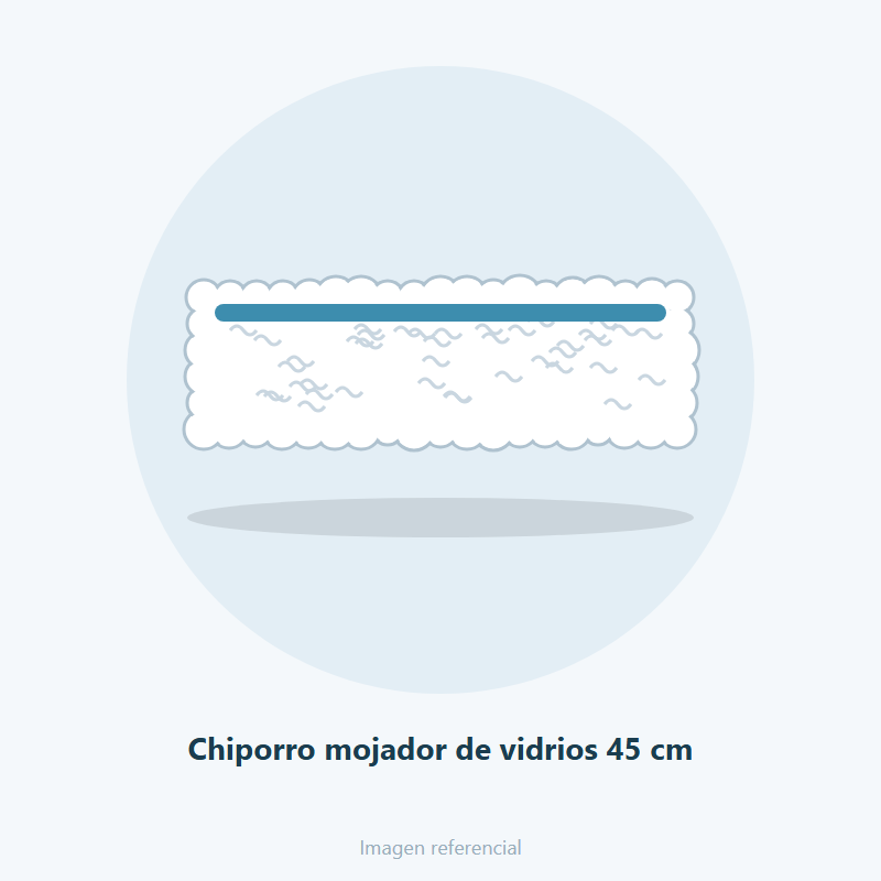 Chiporro mojador de vidrios 45 cm